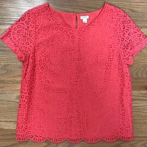 J Crew Lacey Top
